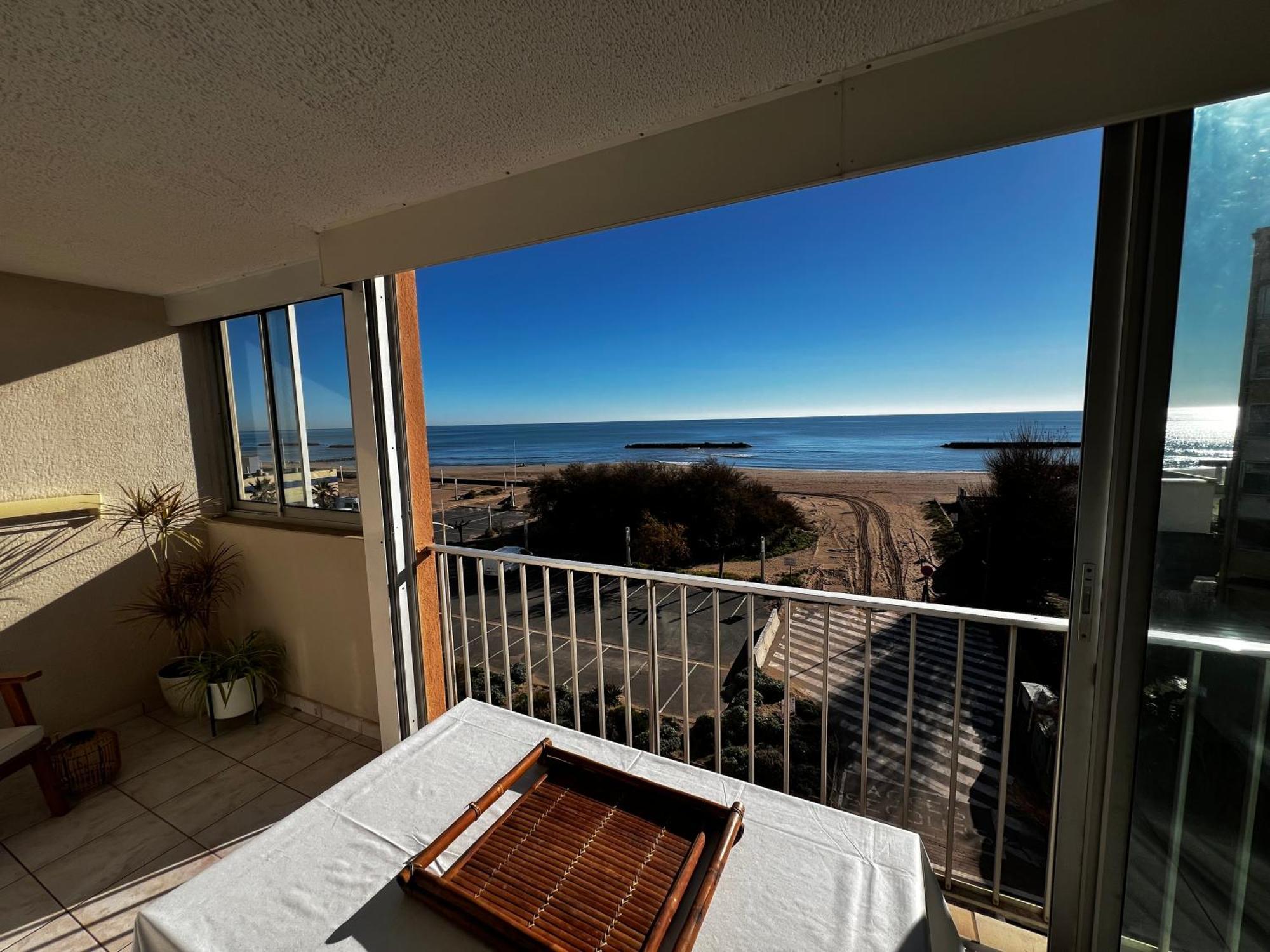 Appartement Vue Mer Valras Plage Εξωτερικό φωτογραφία