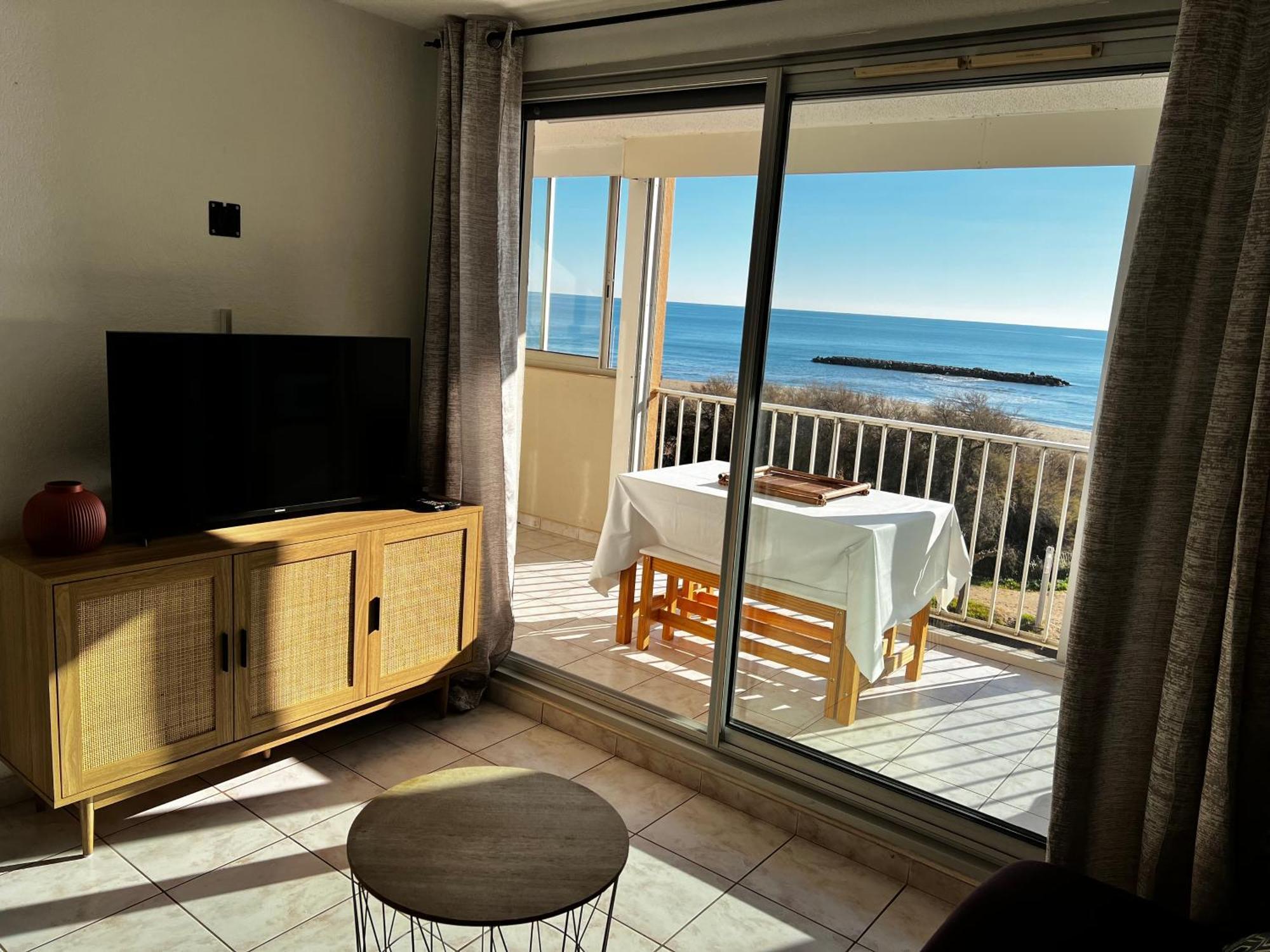 Appartement Vue Mer Valras Plage Εξωτερικό φωτογραφία